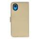  Alcatel 1 2022 Kılıf Trend S Plus Kapaklı Kılıf - Gold