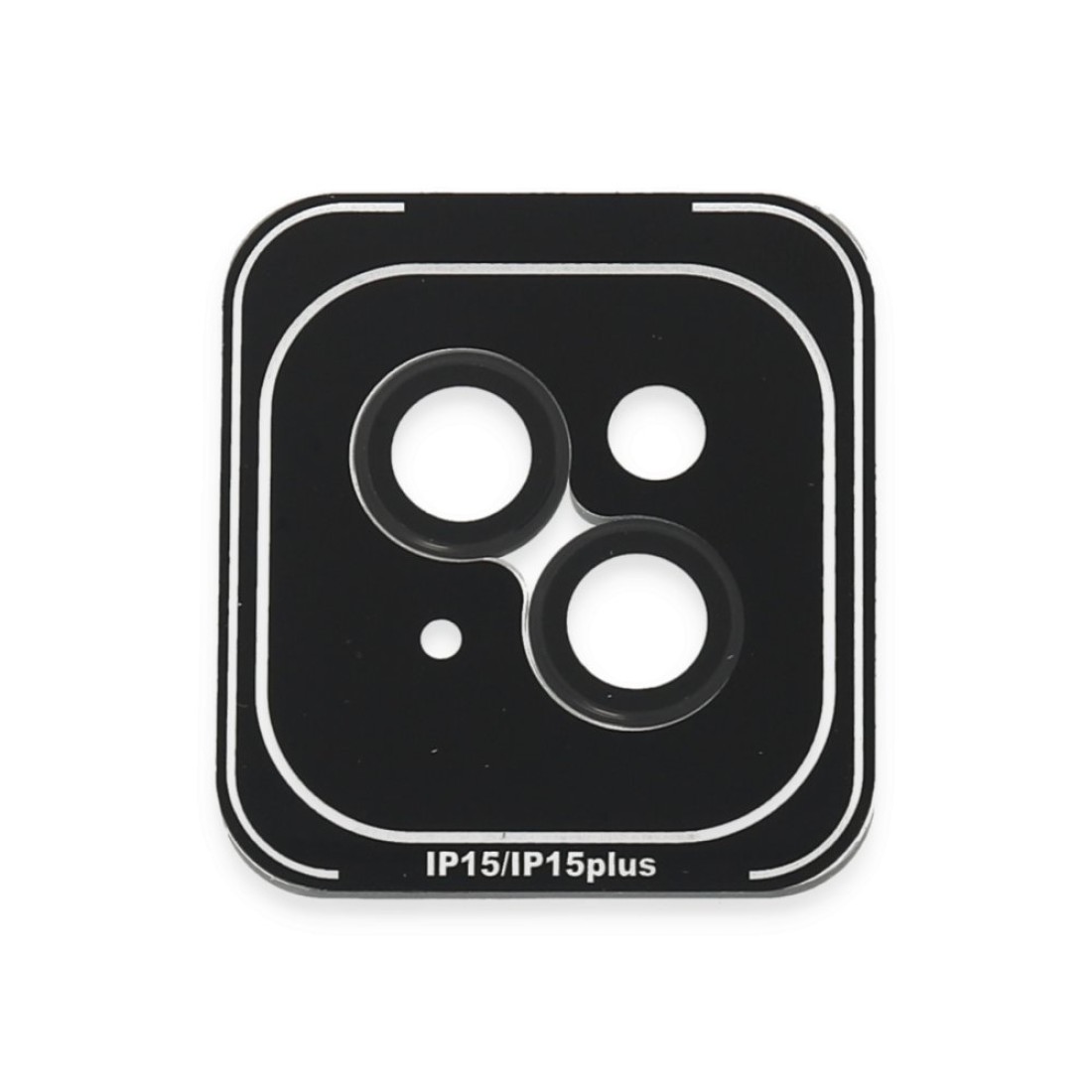 Joko iPhone 15 Plus PVD Metal Kamera Lens - Siyah