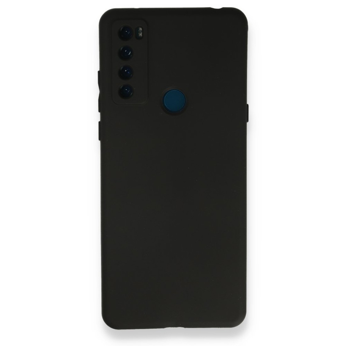  TCL 20 SE Kılıf First Silikon - Siyah
