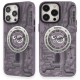  iPhone 14 Pro Max Kılıf Apollo Magneticsafe Desenli Kapak - Apollo Mor - 5