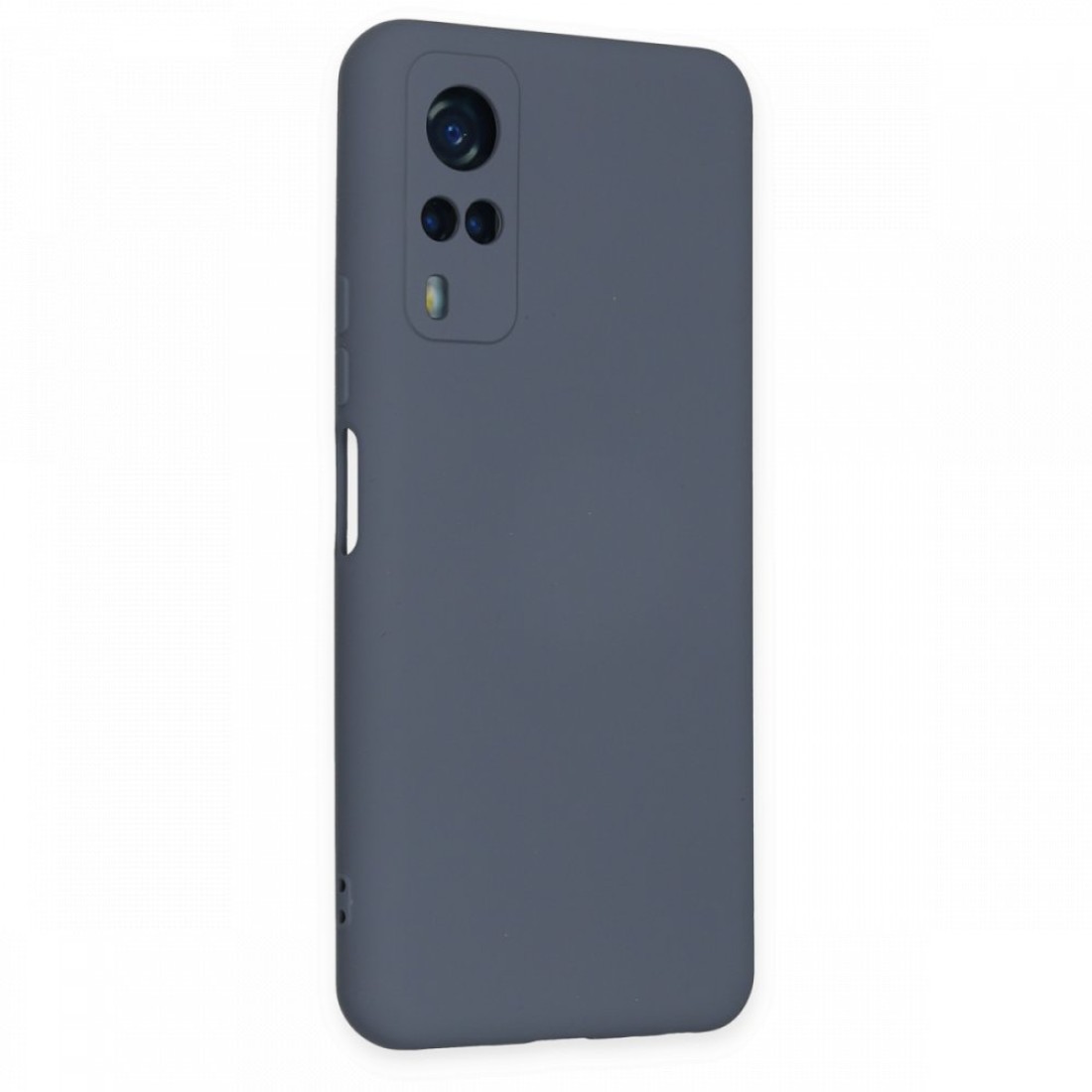 Vivo Y51A Kılıf Nano içi Kadife Silikon - Gri Vivo Y51A Kılıf Nano içi Kadife Silikon - Gri