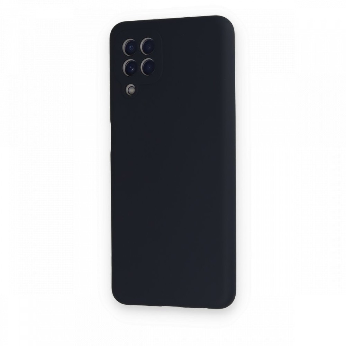  Samsung Galaxy M32 Kılıf Nano içi Kadife Silikon - Lacivert