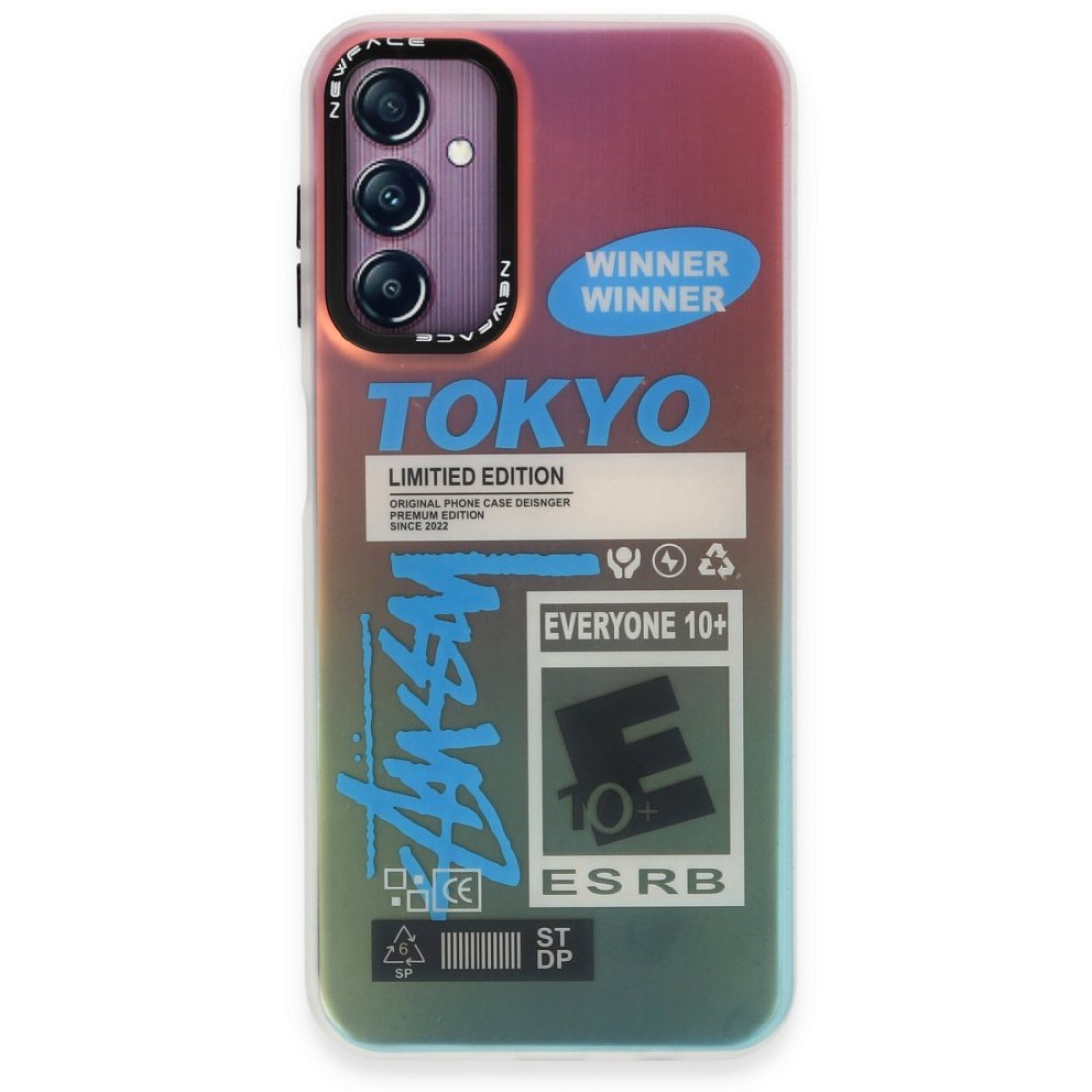  Samsung Galaxy A14 4G Kılıf Estoril Desenli Kapak - Estoril - 1
