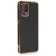  Oppo A74 4G Kılıf Volet Silikon - Siyah