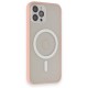 iPhone 12 Pro Kılıf Grand Magneticsafe Kapak - Pembe iPhone 12 Pro Kılıf Grand Magneticsafe Kapak - Pembe