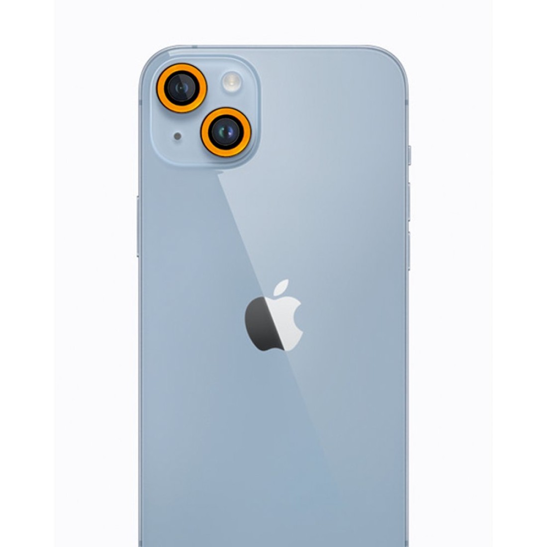  iPhone 13 Mini Neon Fosforlu Kamera Lens - Sarı