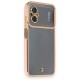  Xiaomi Poco M5 Kılıf Liva Lens Silikon - Rose