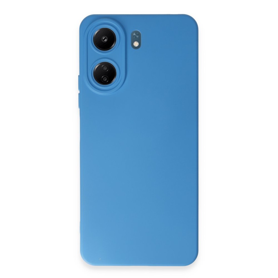  Xiaomi Redmi 13C Kılıf Nano içi Kadife Silikon - Mavi