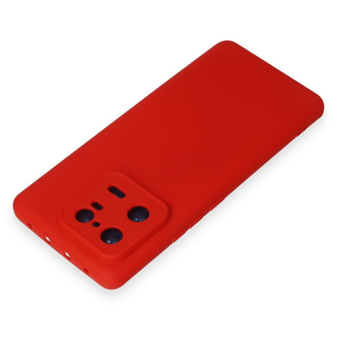 Xiaomi Mi 13 Pro Kılıf Nano içi Kadife Silikon - Kırmızı Xiaomi Mi 13 Pro Kılıf Nano içi Kadife Silikon - Kırmızı