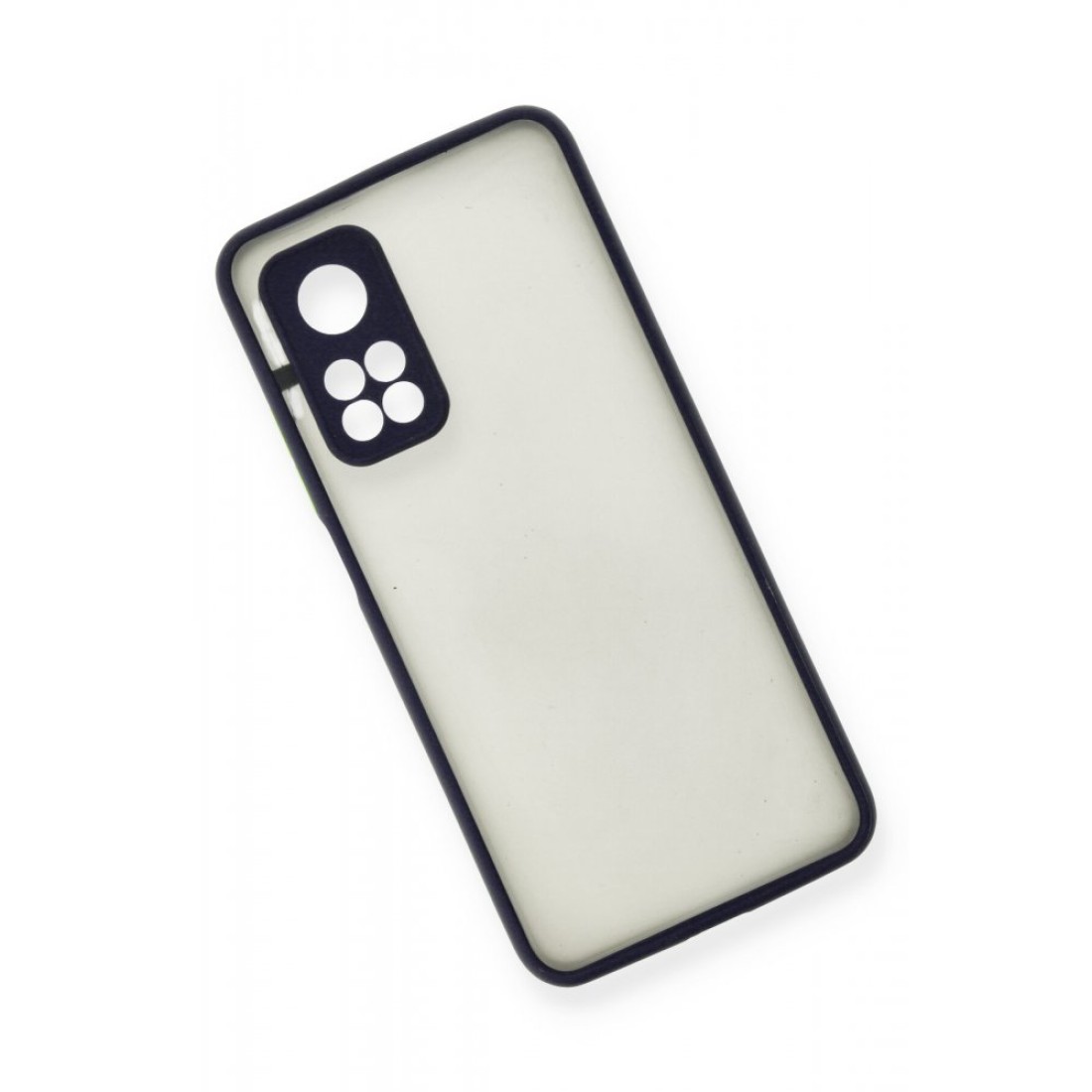  Xiaomi Mi 10T Pro Kılıf Montreal Silikon Kapak - Lacivert