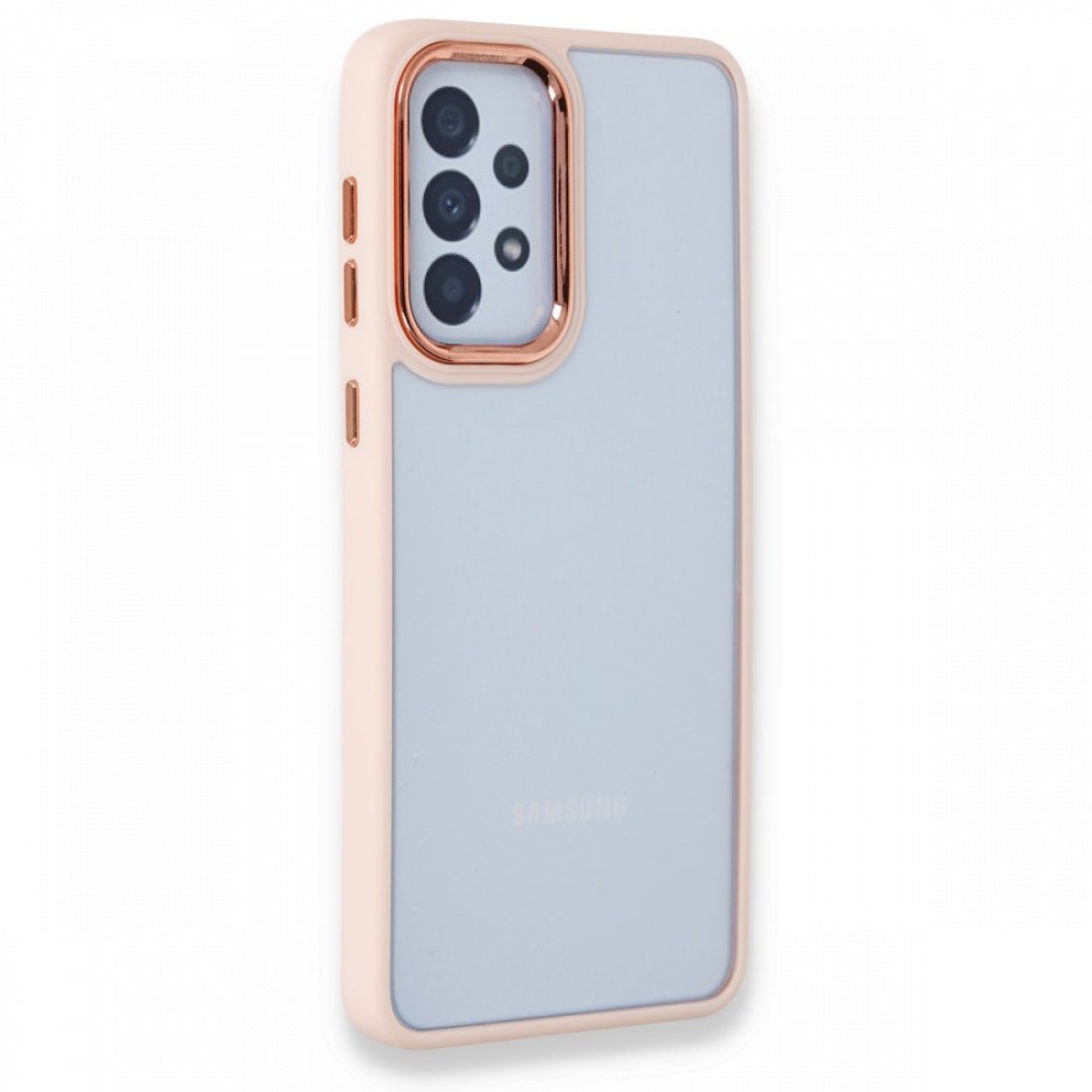 Samsung Galaxy A23 4G Kılıf Dora Kapak - Pudra