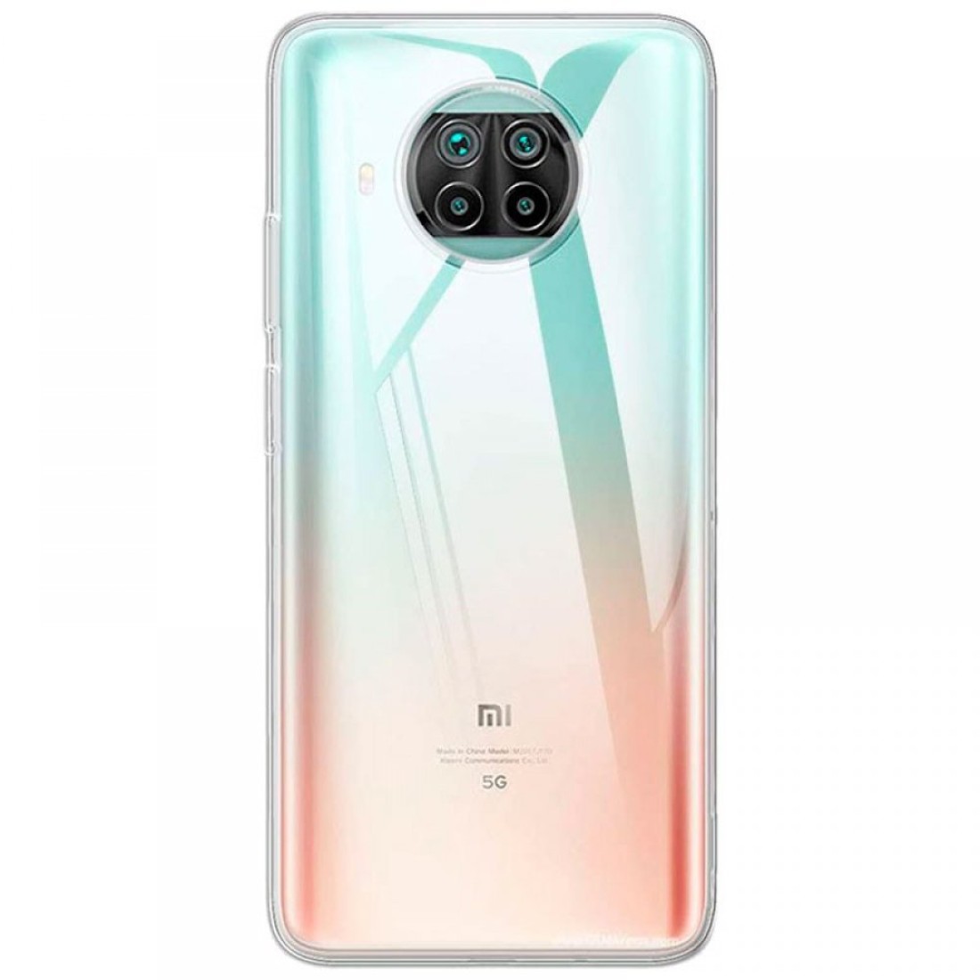  Xiaomi Redmi Note 9 Pro 5G Kılıf Lüx Şeffaf Silikon