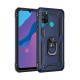 Huawei Y6P Kılıf Sofya Yüzüklü Silikon Kapak - Lacivert