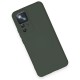Xiaomi Mi 12T Pro Kılıf Nano içi Kadife Silikon - Koyu Yeşil Xiaomi Mi 12T Pro Kılıf Nano içi Kadife Silikon - Koyu Yeşil