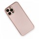  iPhone 13 Pro Max Kılıf Coco Karbon Silikon - Pembe