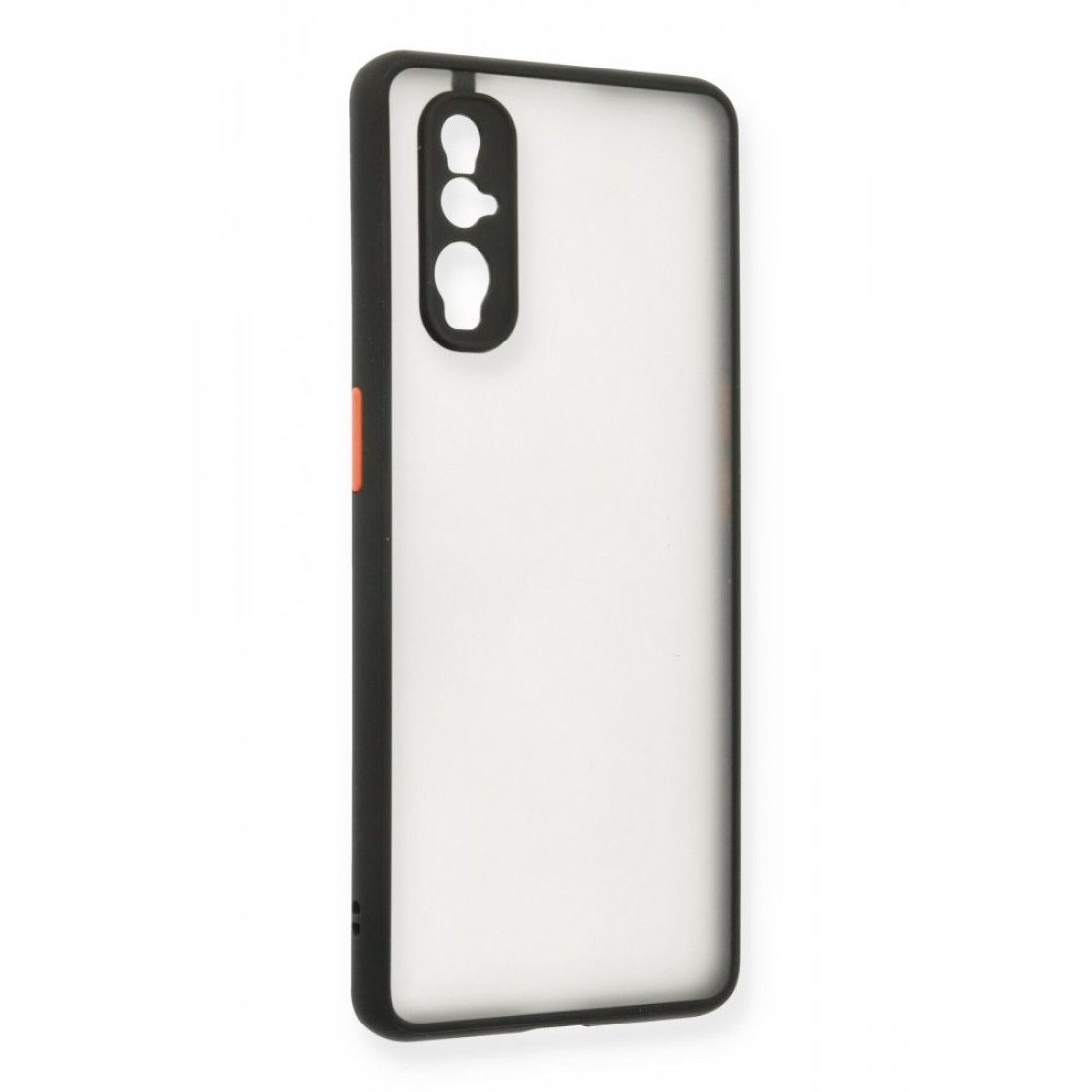  Oppo Find X2 Kılıf Montreal Silikon Kapak - Siyah