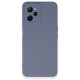  Realme C35 Kılıf Nano içi Kadife Silikon - Gri