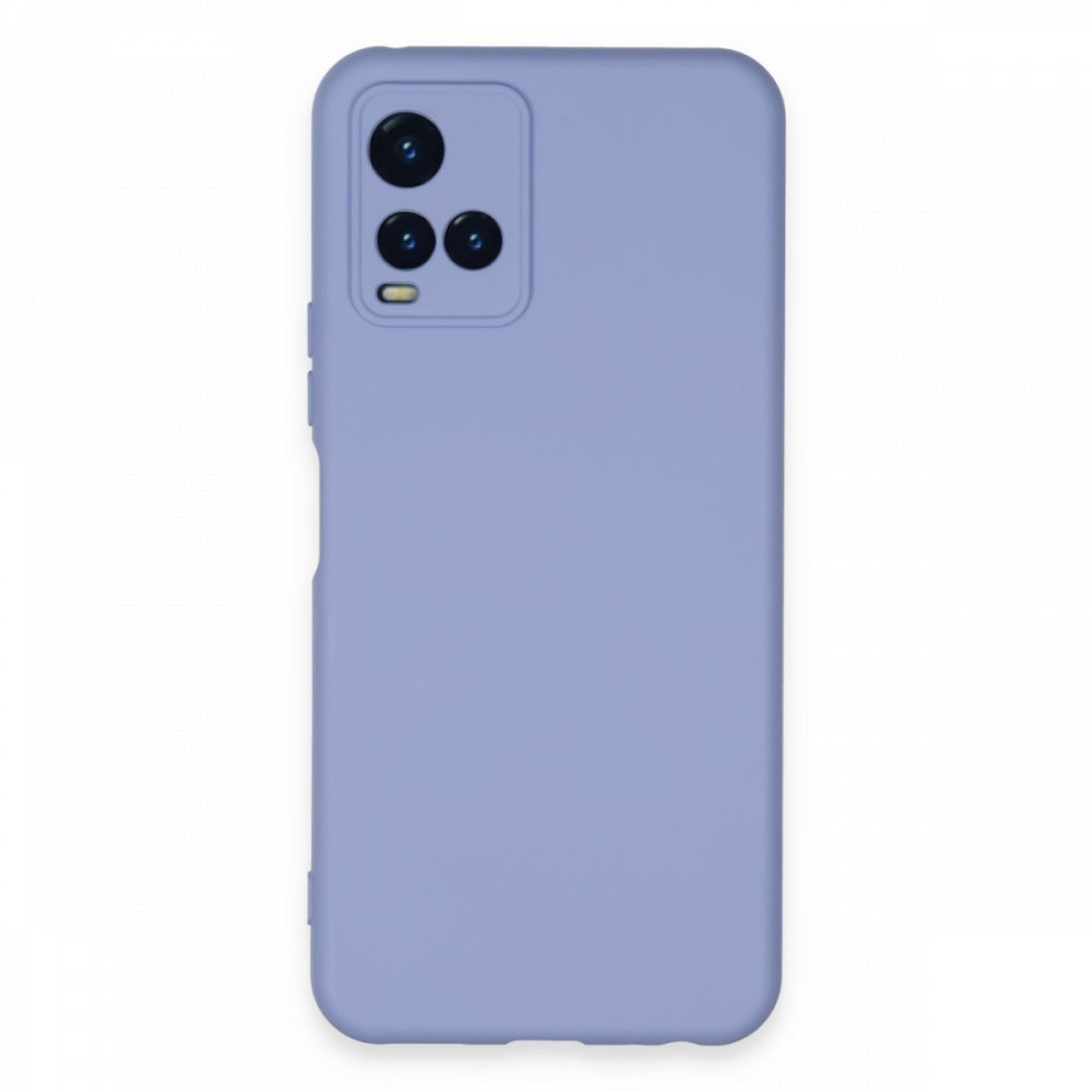  Vivo Y21S Kılıf Nano içi Kadife Silikon - Lila