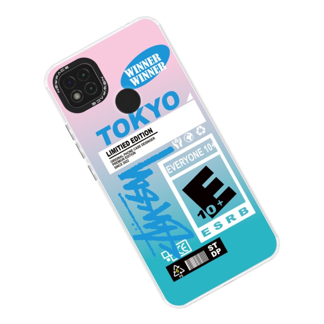  Xiaomi Redmi 9C Kılıf Estoril Desenli Kapak - Estoril - 1