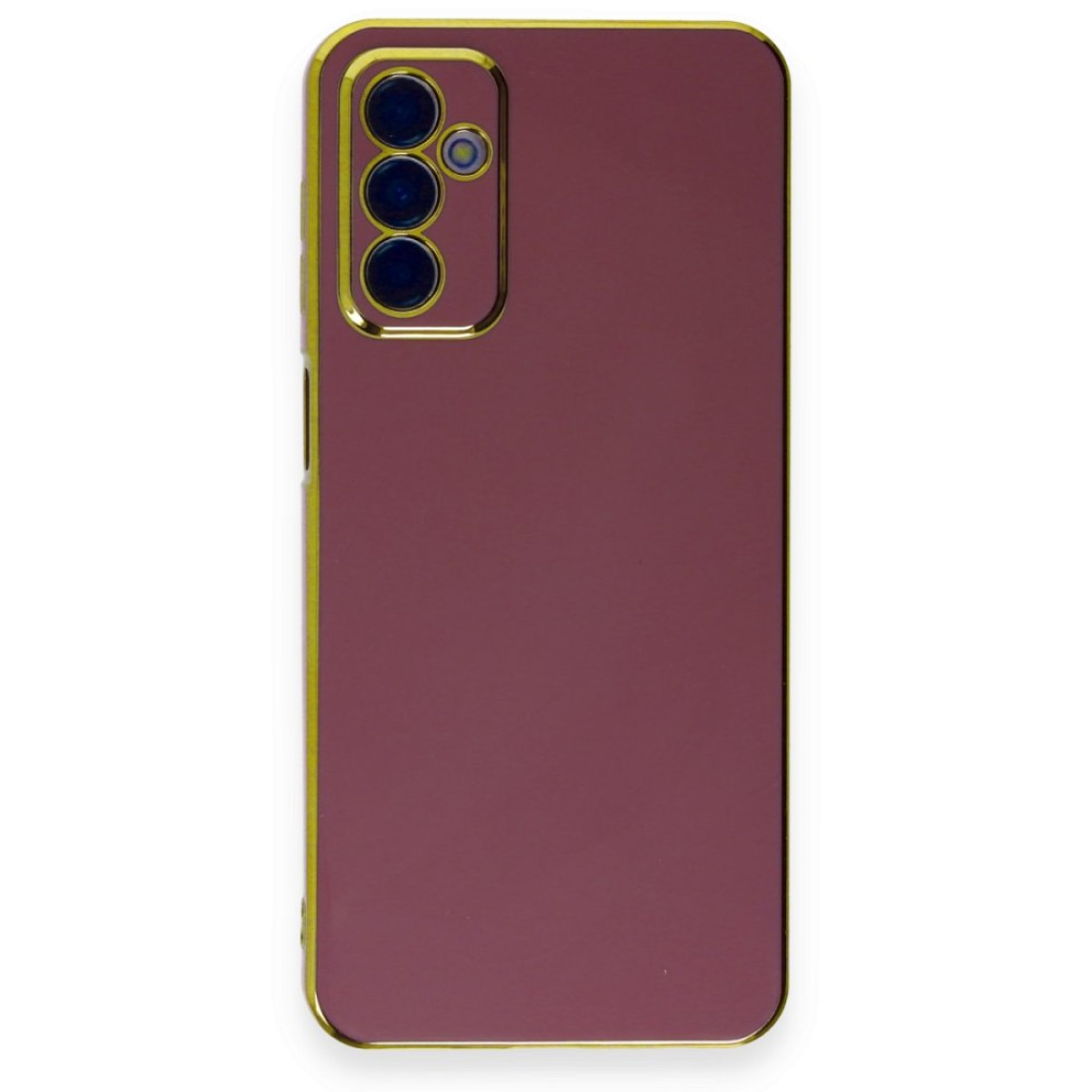  Samsung Galaxy M23 Kılıf Volet Silikon - Kırmızı