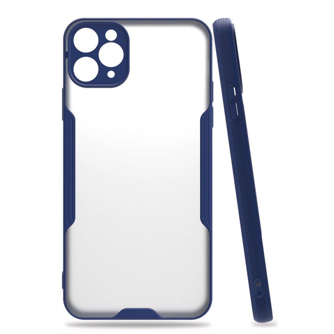  iPhone 11 Pro Kılıf Platin Silikon - Lacivert