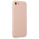  iPhone SE 2020 Kılıf First Silikon - Pudra