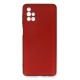 Samsung Galaxy M51 Kılıf First Silikon - Bordo Samsung Galaxy M51 Kılıf First Silikon - Bordo
