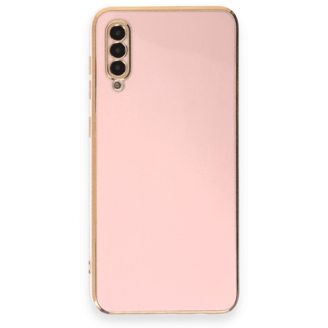 Samsung Galaxy A70 Kılıf Volet Silikon - Pembe Samsung Galaxy A70 Kılıf Volet Silikon - Pembe