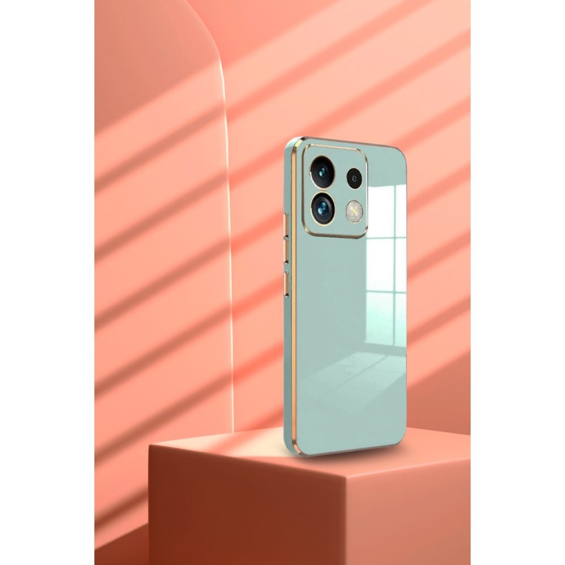 Xiaomi Poco M6 Pro 4G Kılıf Volet Silikon - Beyaz Xiaomi Poco M6 Pro 4G Kılıf Volet Silikon - Beyaz