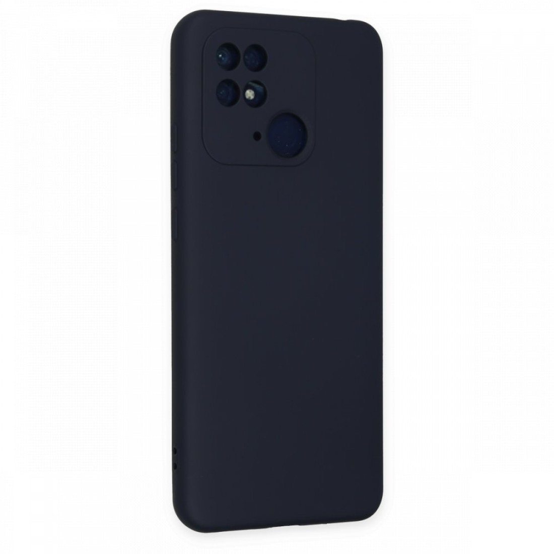  Xiaomi Redmi 10C Kılıf Nano içi Kadife Silikon - Lacivert