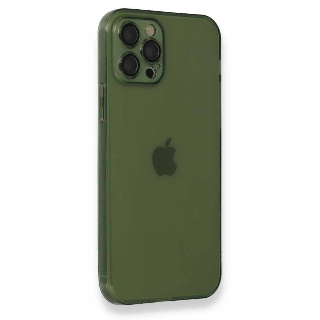 iPhone 12 Pro Kılıf Fly Lens Silikon - Yeşil iPhone 12 Pro Kılıf Fly Lens Silikon - Yeşil