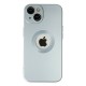  iPhone 14 Plus Kılıf Vamos Lens Silikon - Sierra Blue