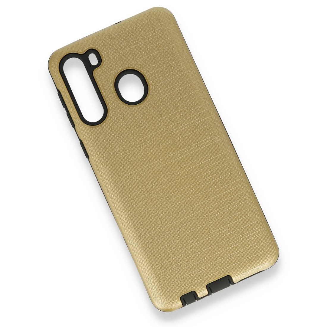  Samsung Galaxy A21 Kılıf YouYou Silikon Kapak - Gold