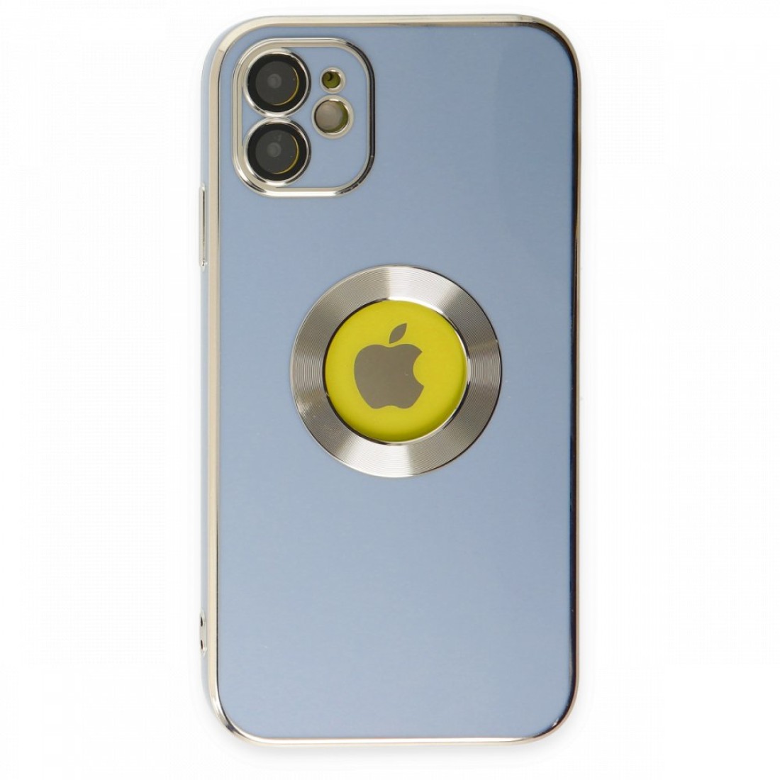  iPhone 12 Kılıf Store Silikon - Sierra Blue