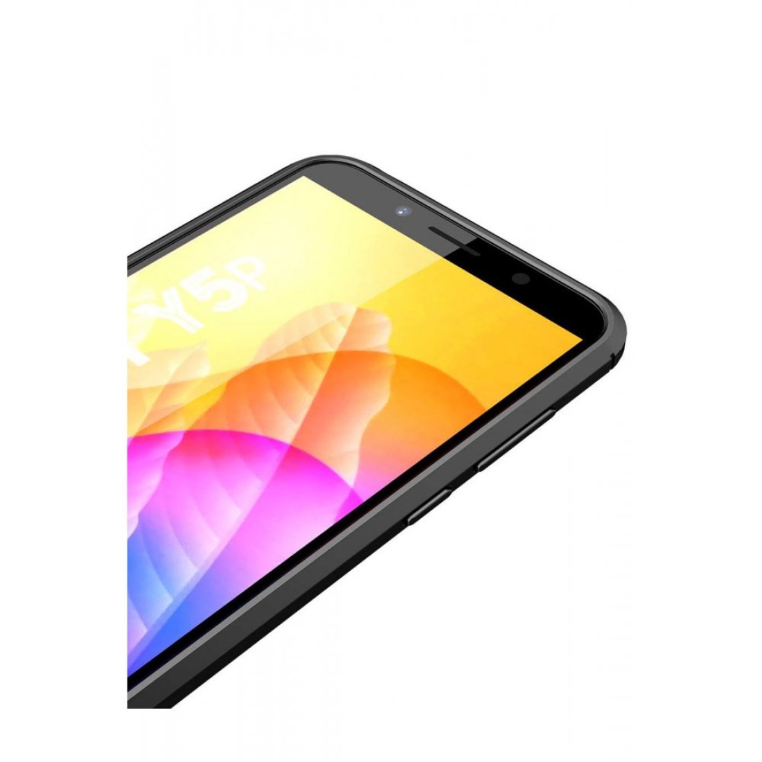  Huawei Y5P Kılıf Auto Focus Kapak - Kırmızı