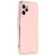  Realme C35 Kılıf Volet Silikon - Pembe