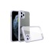  iPhone 11 Pro Kılıf Miami Şeffaf Silikon - Lila