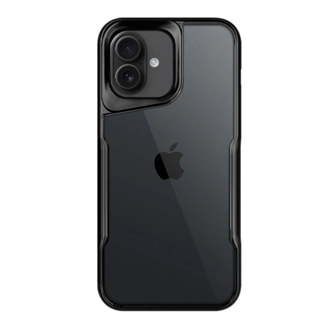  iPhone 16 Plus Kılıf Boyi Silikon Kapak - Siyah