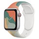  Apple Watch 40mm KR407 Kamuflaj Silikon Kordon - Desen 1