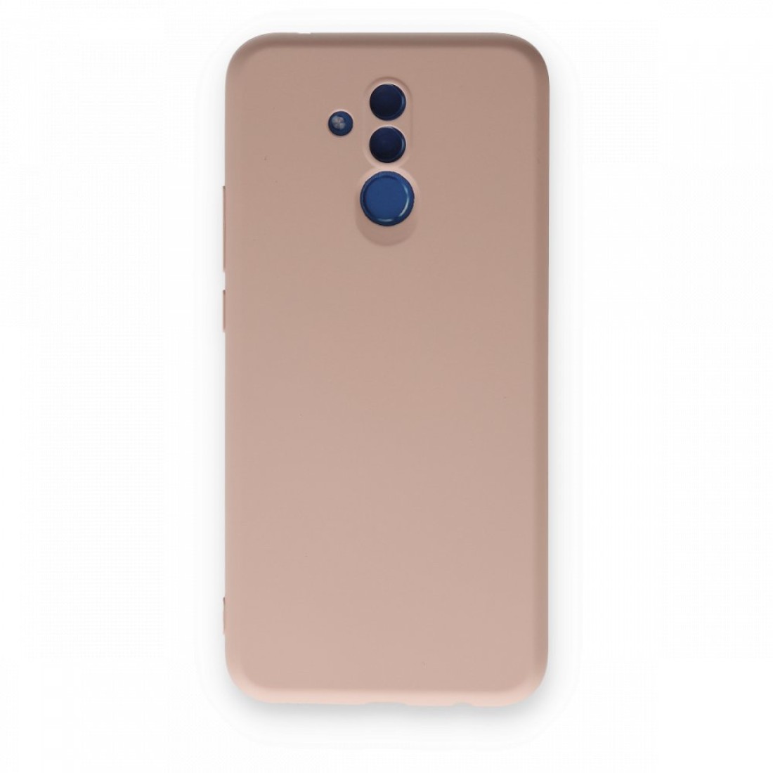  Huawei Mate 20 Lite Kılıf Nano içi Kadife Silikon - Pudra