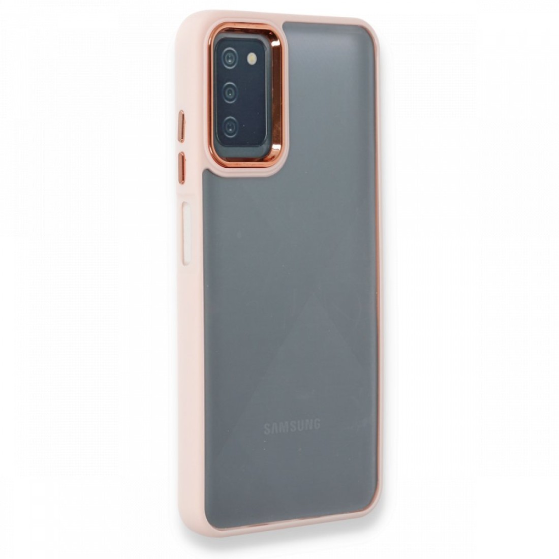  Samsung Galaxy A03S Kılıf Dora Kapak - Pudra