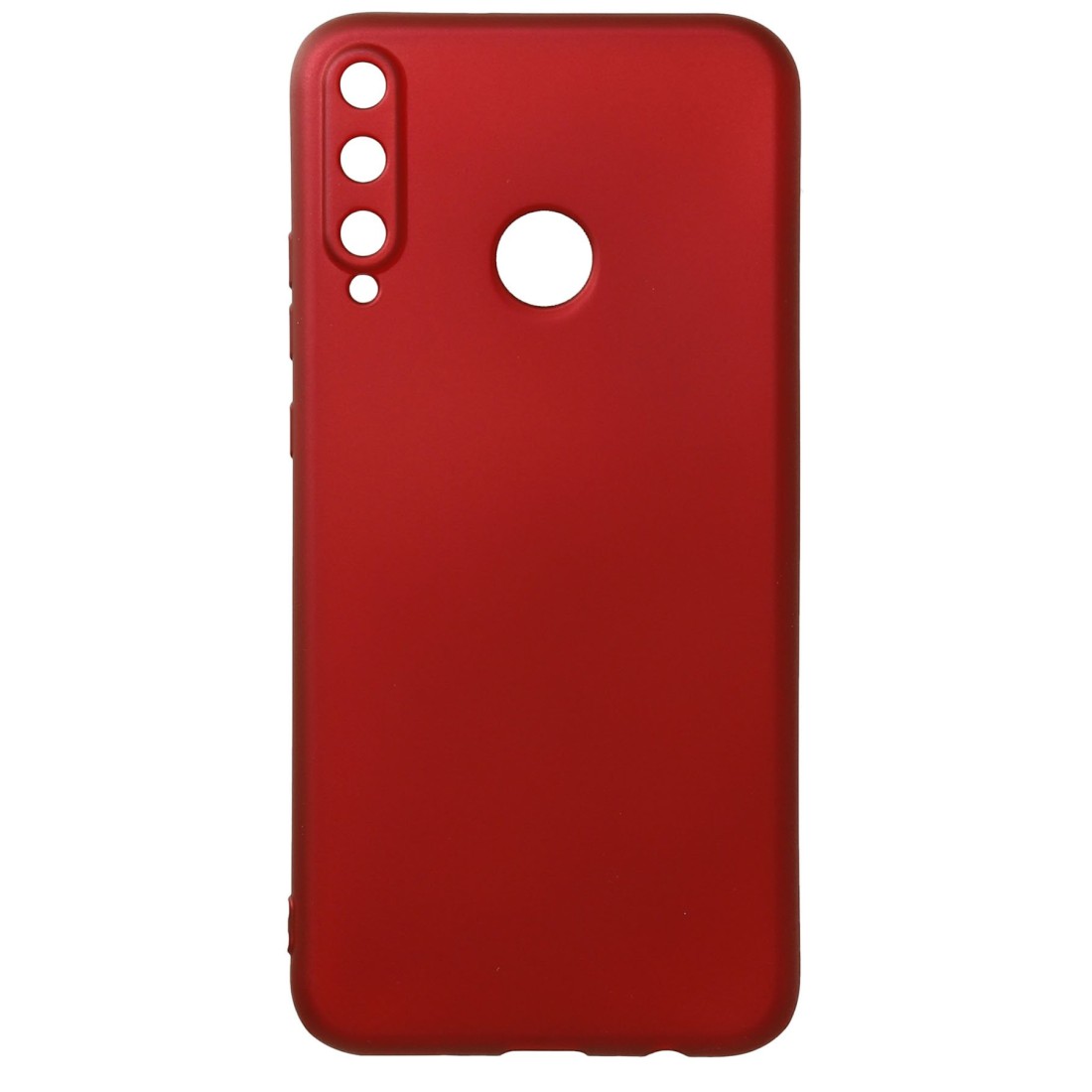  Huawei P40 Lite E Kılıf First Silikon - Bordo