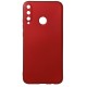  Huawei P40 Lite E Kılıf First Silikon - Bordo