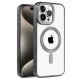 iPhone 14 Pro Max Kılıf Kronos Magsafe Kapak - Siyah iPhone 14 Pro Max Kılıf Kronos Magsafe Kapak - Siyah
