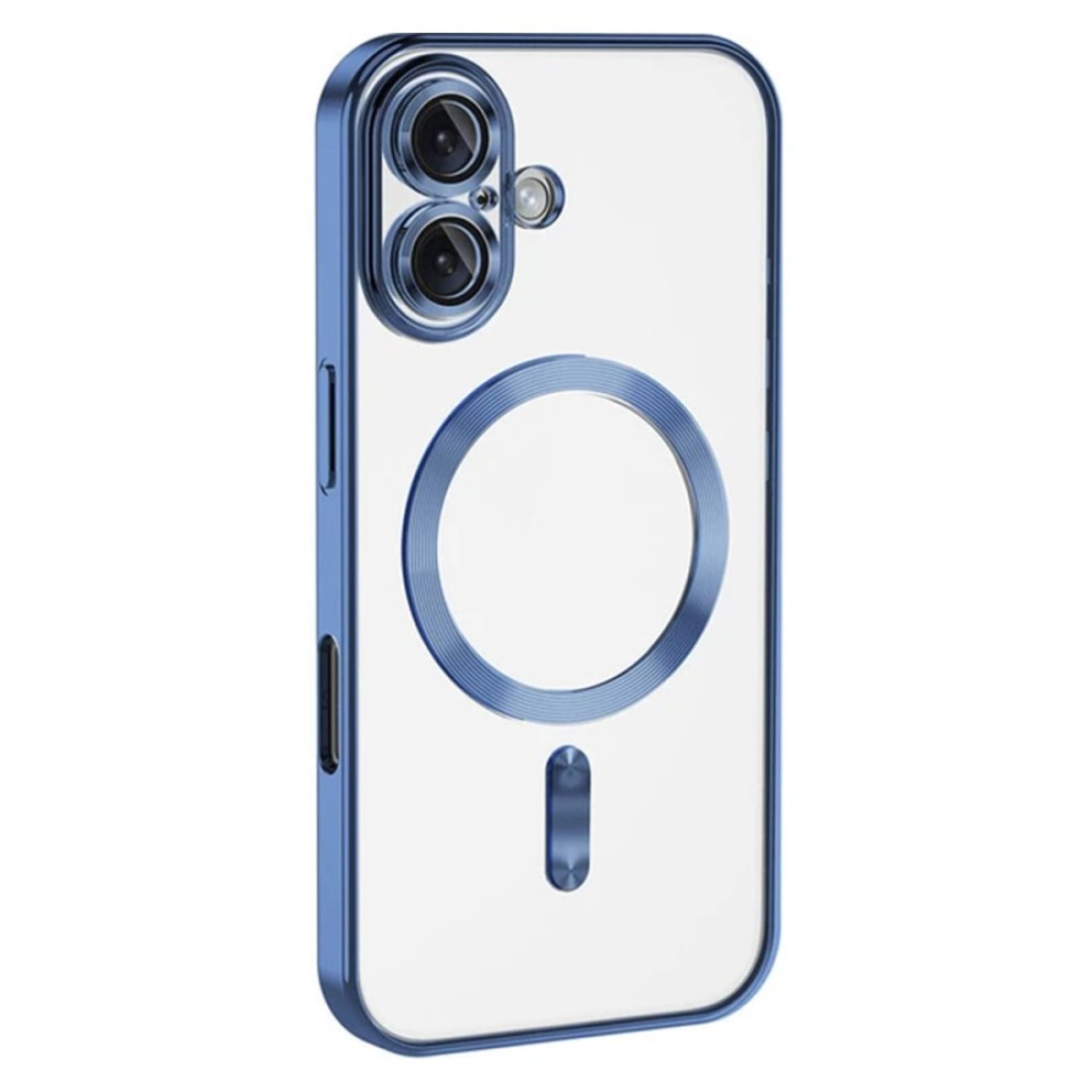  iPhone 16 Kılıf Kross Magneticsafe Kapak - Mavi