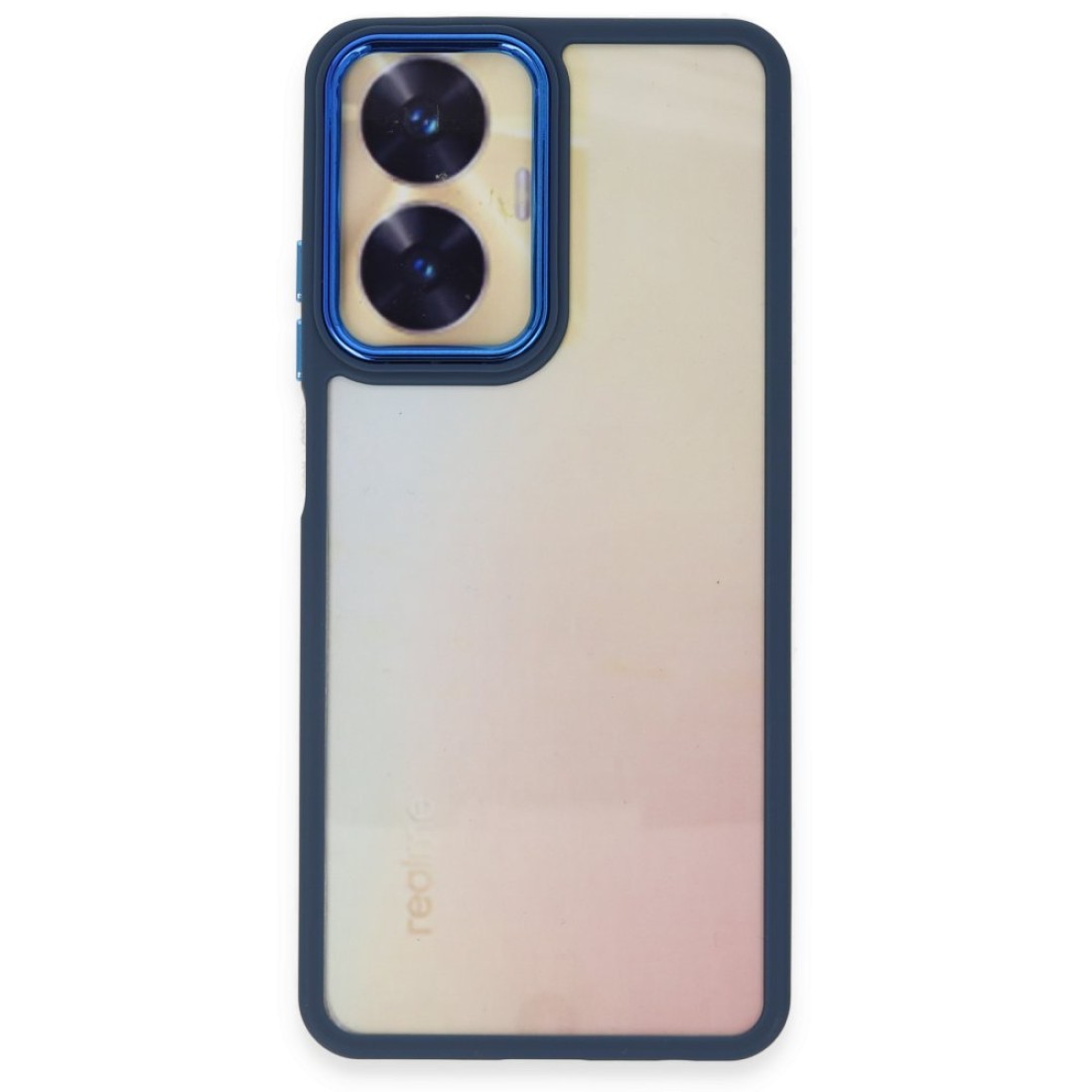  Realme C55 Kılıf Dora Kapak - Mavi