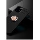  iPhone 12 Kılıf Range Yüzüklü Silikon - Siyah-Gold