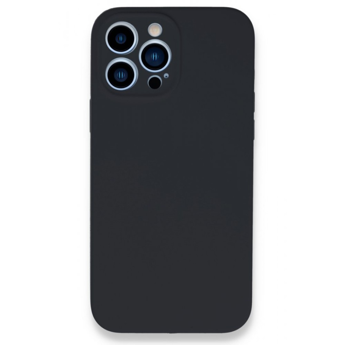  iPhone 13 Pro Max Kılıf Lansman Legant Silikon - Koyu Gri