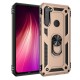 Xiaomi Redmi Note 8 Kılıf Sofya Yüzüklü Silikon Kapak - Gold Xiaomi Redmi Note 8 Kılıf Sofya Yüzüklü Silikon Kapak - Gold