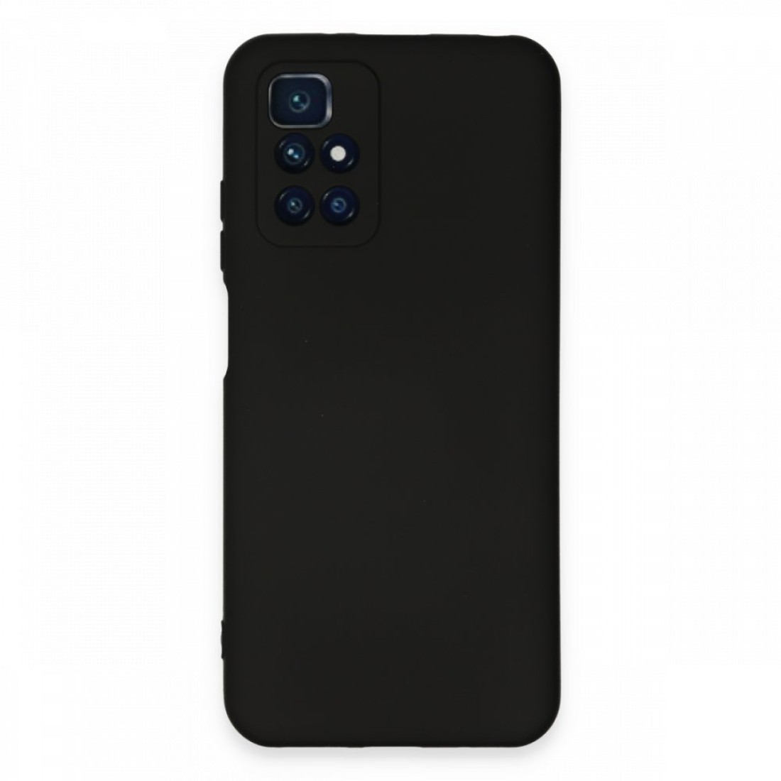  Xiaomi Redmi Note 11 4G Kılıf Nano içi Kadife Silikon - Siyah
